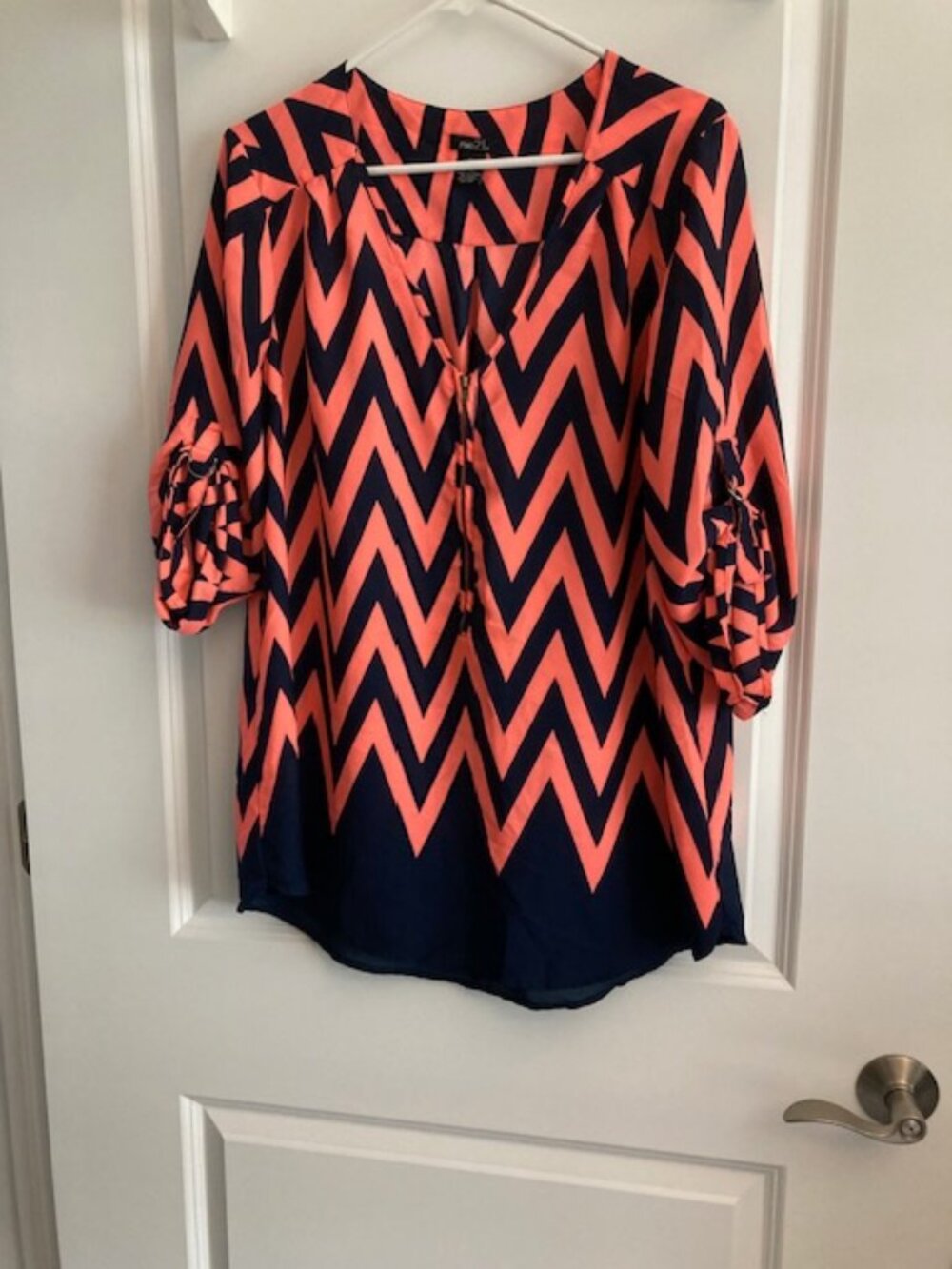 Stunning Rue 21 Chevron Print Shirt - NWOT